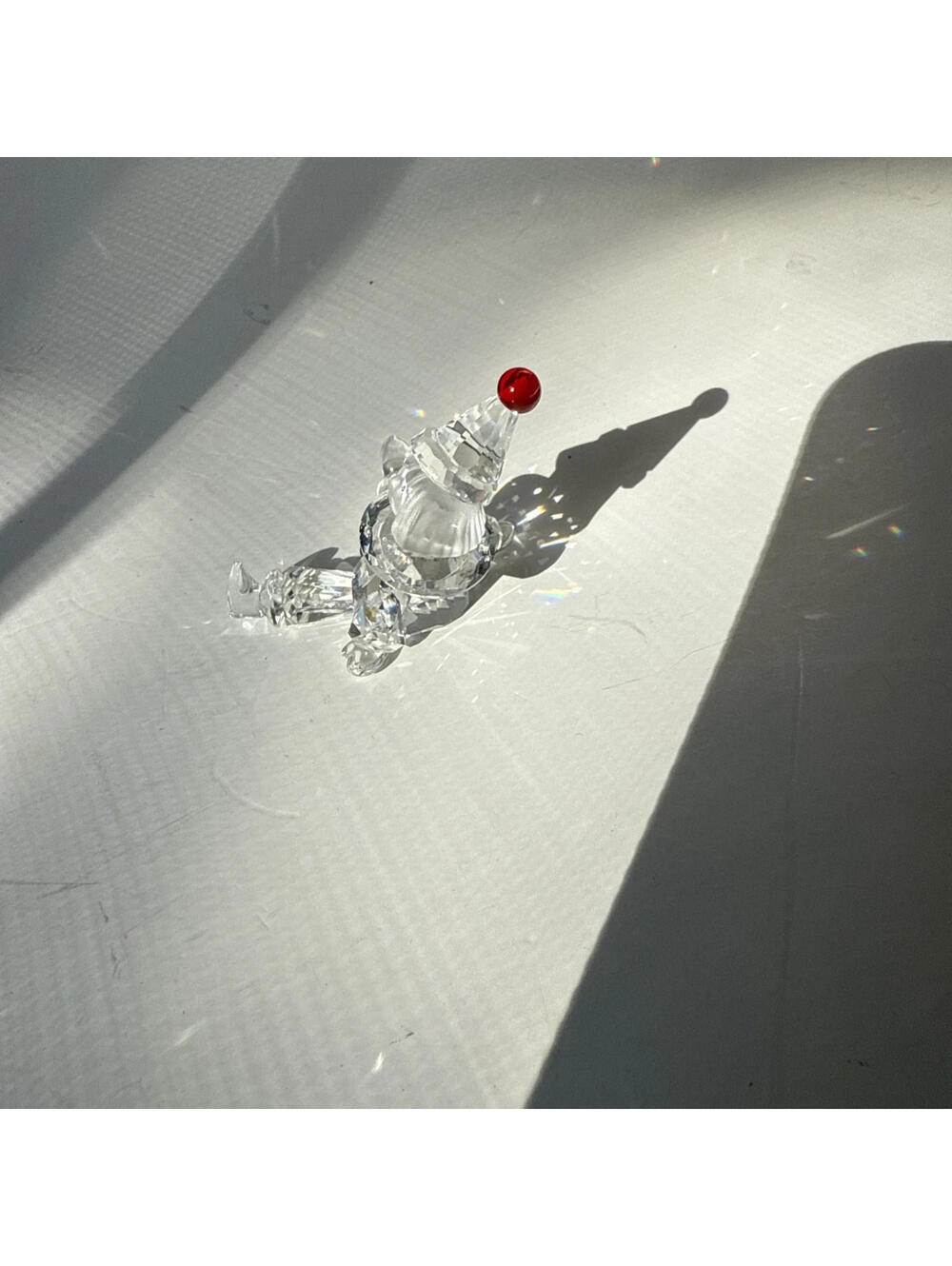 Swarovski Silver Crystal Clown Figurine - Picture 4 of 9